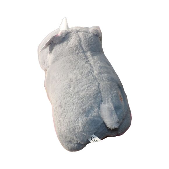 Mills Fleet Farm Grey Rhino Plush 2021 Goffa Promo‎ Toy 13" Stuffed Animal - Picture 5 of 5